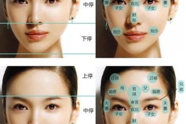 面相算命看法的特征,面相的基本看法