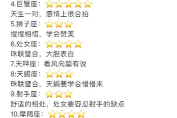星座配对可信吗 星座配对指数