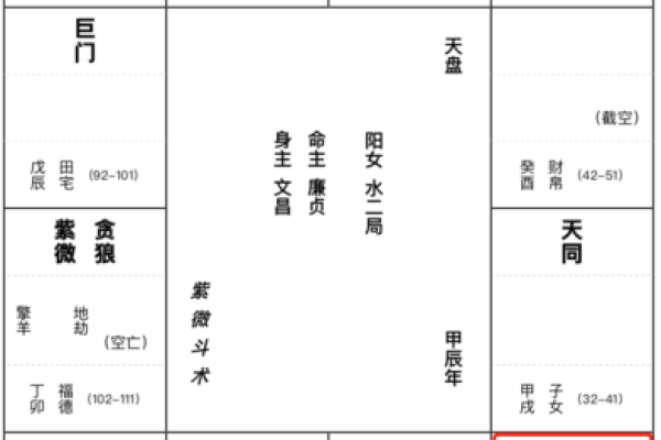 紫薇星盘星曜解析详解图