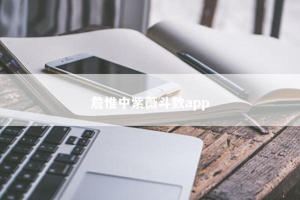詹惟中紫薇斗数app
